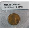1318. 1914D Lincoln Cent. AG.