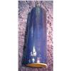 Image 2 : 1433. 10 3/4" Tall Cobalt Blue Ceramic Bottle.