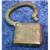 Image 1 : 1438. Old Brass non Working Padlock. No Markings