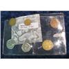 1447. Six-Piece Type Set of South Africa Coins. Includes 2 Rand to Five Cent.