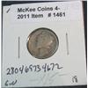 1461. 1925 P Mercury Dime. G-4.