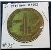 1602. 1966-1991 Jefferson, Ia. 25th Anniversary Centennial Medal.