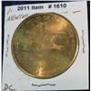 1610. 1957 Newton, Ia. Centennial Medal. Brass. BU.