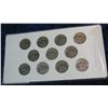 Image 2 : 1647. 1942-45 Silver War Nickel Set. (11 pcs.).
