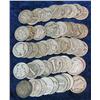 1657. (50) Mercury Dimes dating in the teens and twenties.