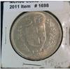 1698. 1923 B Switzerland Silver Five Francs. BU.