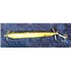 1802. Wooden Prop Fishing Lure with single treble.
