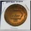 1814. 1879-1979 Gilbert, Iowa Centennial Medal. 39mm