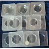 Image 2 : 1885. (22) Used Coin Snap-tight holders.
