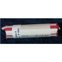 1904. 1937 D Solid-date Roll of F-12 Lincoln Cents.