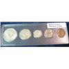 1930. 1964 U.S. Year Set of Coins. Includes Silver.