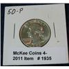 1935. 1950 P Washington Quarter. Brilliant Unc.