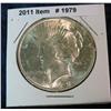 1979. 1922 P Peace Silver Dollar. Brilliant Unc.