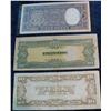 Image 2 : 1998. Central Bank of Chile Five Peso Note; (2) 10 Peso