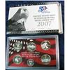 2037. 2007 S U.S. Proof Silver Quarter Set. Original as issued.