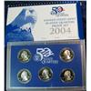 Image 2 : 2041. 2004 S U.S. Proof Quarter Set. Original as issued.