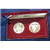 2051. 1983 S & 84 S Proof Silver Olympics Dollars. Original as issued.