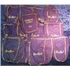 2065. (16) Crown Royal Velvet Draw String Bags. Empty.