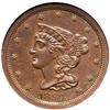 Image 1 : 1850 C-1 R2- NGC graded MS62 Brown, CAC Certified