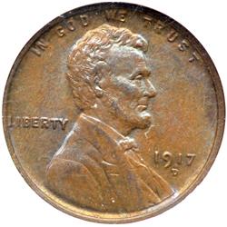 1917-D Lincoln 1C NGC MS62 PL