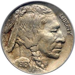 1916-D Buffalo 5C