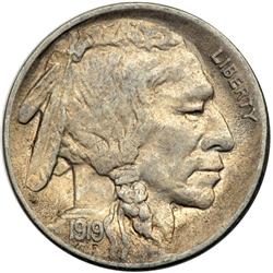 1919-S Buffalo 5C