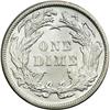 Image 2 : 1887 Liberty Seated 10C