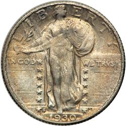 1930-S Liberty Standing 25C