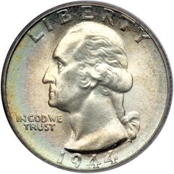 1944-S Washington 25C