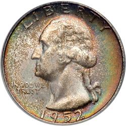 1952-S Washington 25C