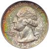 Image 1 : 1958-D Washington 25C NGC MS66