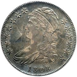 1808 Bust 50C. 8 Over 7
