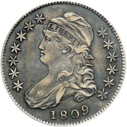 1809 Bust 50C. XXXX Edge