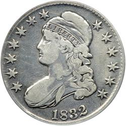 1832 Bust 50C. Lg Letters