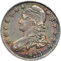 1833 Bust 50C