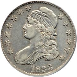 1833 Bust 50C