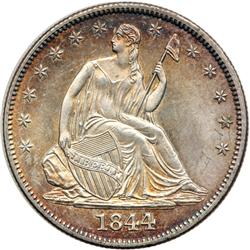 1844 Liberty Seated 50C