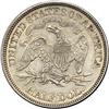 Image 2 : 1868 Liberty Seated 50C