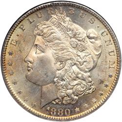 1880-S Morgan $1 NGC MS65