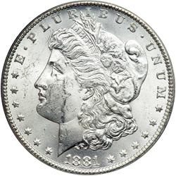 1881-CC Morgan $1