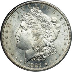 1881-S Morgan $1