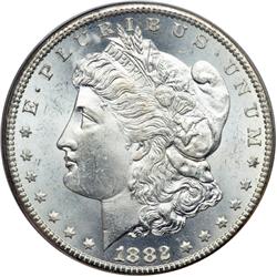 1882-CC Morgan $1