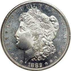 1882-S Morgan $1 NGC MS66
