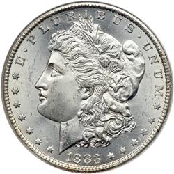 1883-CC Morgan $1 NGC MS65