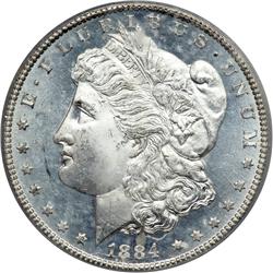 1884-CC Morgan $1