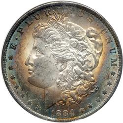 1884-O Morgan $1 NGC MS61