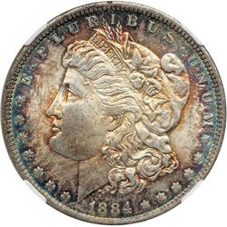 1884-O Morgan $1 NGC MS64