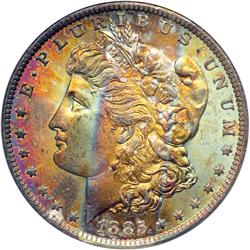 1885-O Morgan $1 NGC MS64