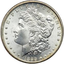 1899-O Morgan $1 NGC MS65