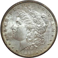 1899-O Morgan $1 NGC MS65